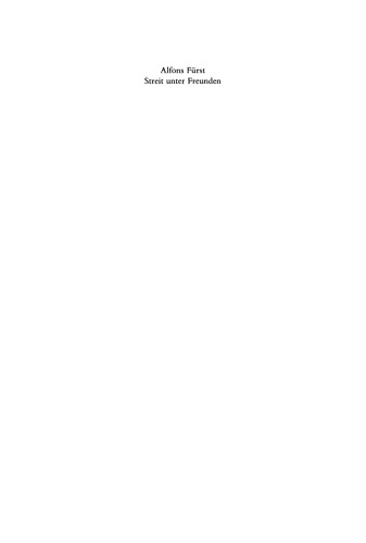 Streit unter Freunden: Ideal und Realität in der Freundschaftslehre der Antike. Diss.
