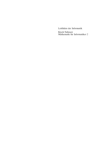 Mathematik für Informatiker