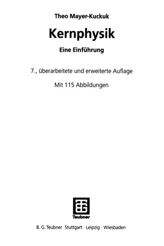 Kernphysik: Eine Einführung