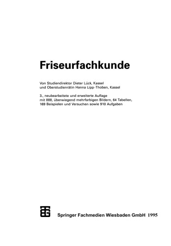 Friseurfachkunde