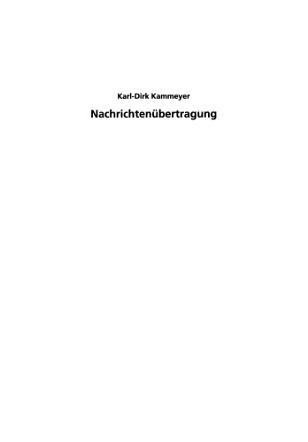 Nachrichtenübertragung