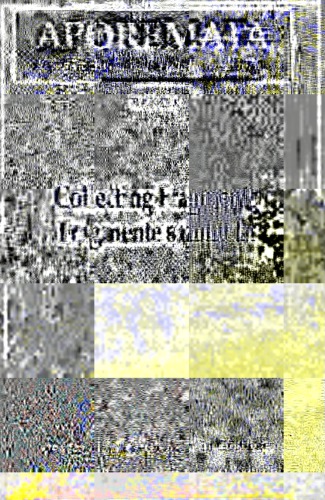 Collecting fragments = Fragmente sammeln