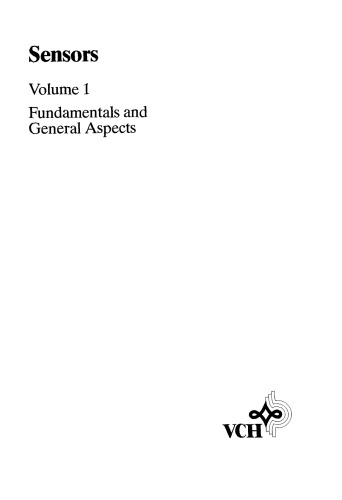 Sensors: Fundamentals, Volume 1