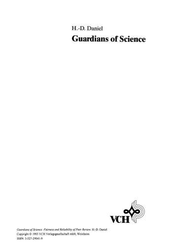 Guardians of Science: Fairness and Reliability of Peer Review