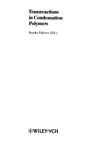 Transreactions in Condensation Polymers
