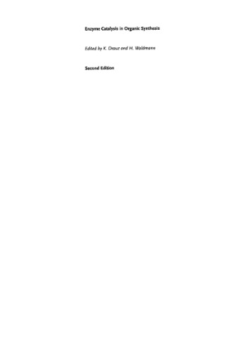 Enzyme catalysis in organic synthesis