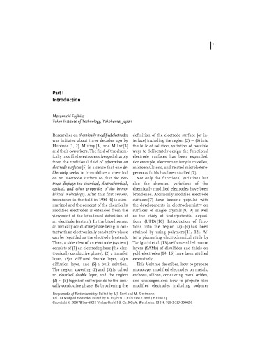 Encyclopedia of Electrochemistry, Modified Electrodes