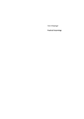 Practical Enzymology, Second Edition
