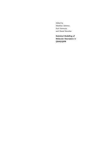 Statistical Modelling of Molecular Descriptors in QSAR/QSPR, Volume 2
