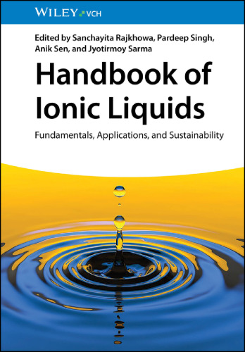 Handbook of Ionic Liquids. Fundamentals, Applications, and Sustainability