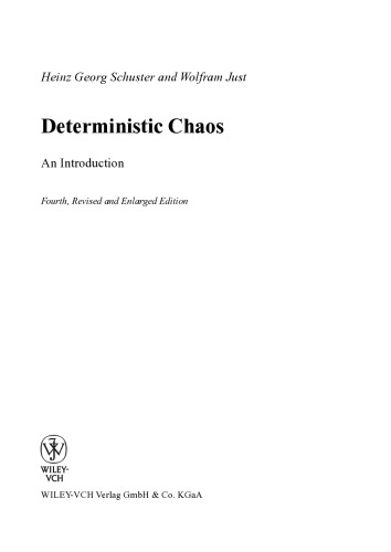 Deterministic Chaos