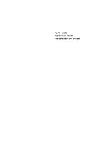 Handbook of Nitride Semiconductors and Devices: Electronic and Optical Processes in Nitrides, Volume 2