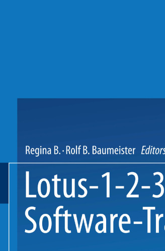 Lotus 1–2–3 Software Training