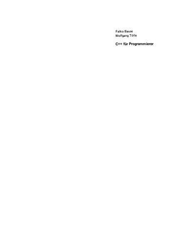 C++ für Programmierer