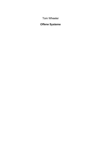Offene Systeme: Ein grundlegendes Handbuch für das praktische DV-Management