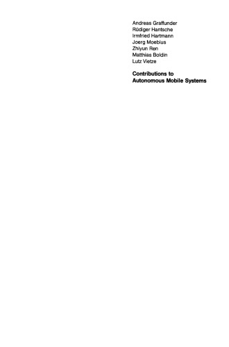 Contributions to Autonomous Mobile Systems