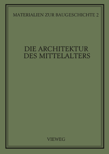 Die Architektur des Mittelalters