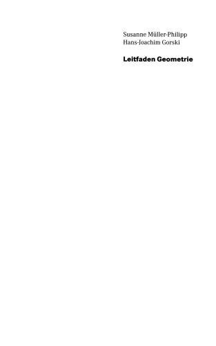 Leitfaden Geometrie: Für Studierende der Lehrämter
