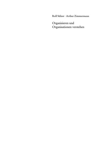Organisieren und Organisationen verstehen: Wege der internationalen Zusammenarbeit