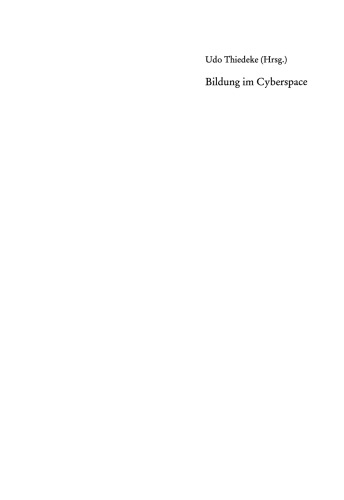 Bildung im Cyberspace: Vom Grafik-Design zum künstlerischen Arbeiten in Netzen. Entwicklung und Erprobung eines Weiterbildungskonzeptes. Projektband 1
