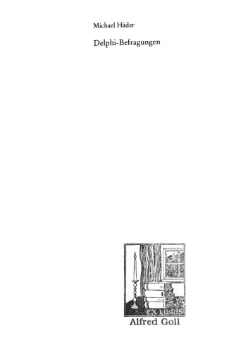 Delphi-Befragungen: Ein Arbeitsbuch