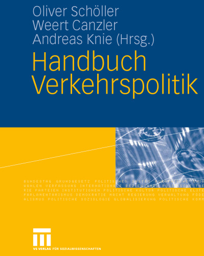 Handbuch Verkehrspolitik