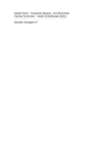 Gender Designs IT: Construction and Deconstruction of Information Society Technology