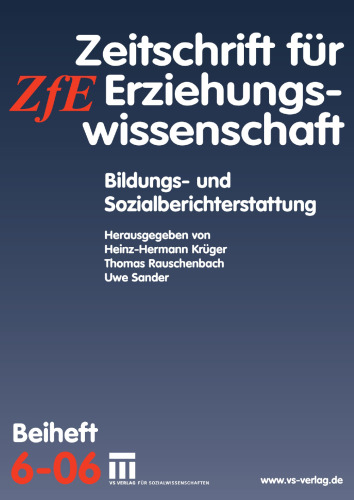 Bildungs- und Sozialberichterstattung