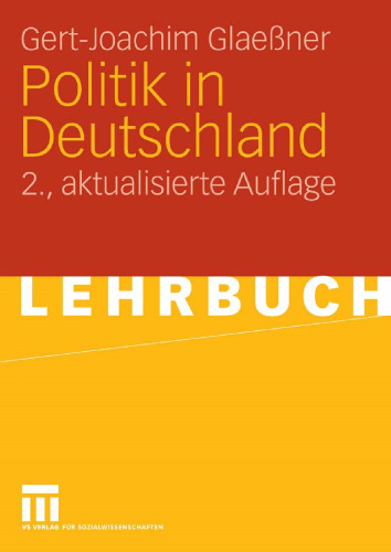 Politik in Deutschland (German Edition)