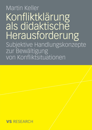 Konfliktklarung als didaktische Herausforderung