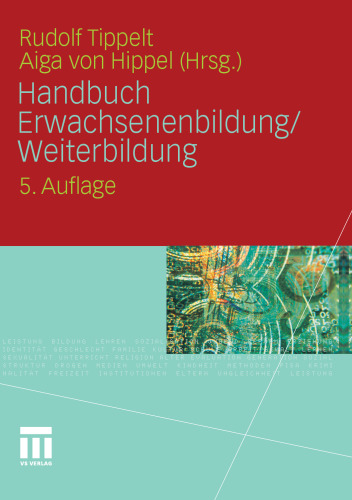 Handbuch Erwachsenenbildung/Weiterbildung
