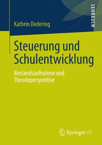 Steuerung und Schulentwicklung: Bestandsaufnahme und Theorieperspektive