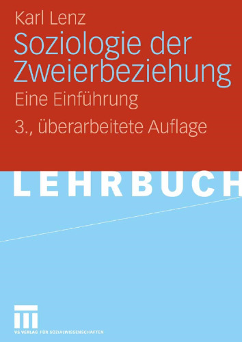 Soziologie der Zweierbeziehung: Eine Einführung