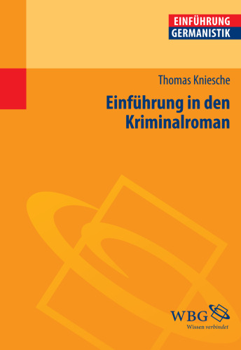 Einführung in den Kriminalroman