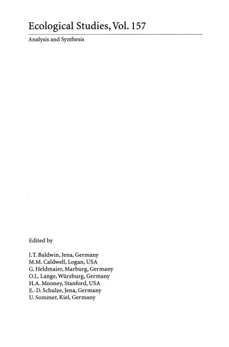 Mycorrhizal Ecology