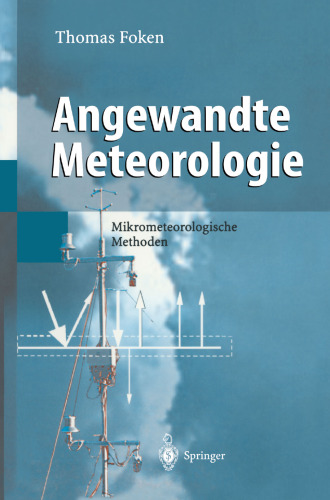 Angewandte Meteorologie: Mikrometeorologische Methoden