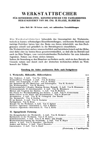 Teilkopfarbeiten