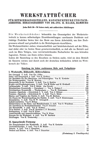 Das Schleifen und Polieren der Metalle