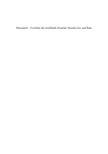 Kleines Quellenbuch zur Geschichte der Gesellschaft Deutscher Naturforscher und Ärzte: Gedächtnisschrift für die hundertste Tagung der Gesellschaft