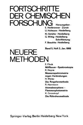 Neuere Methoden