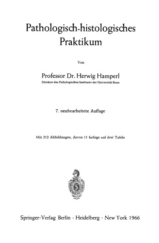 Pathologisch-histologisches Praktikum