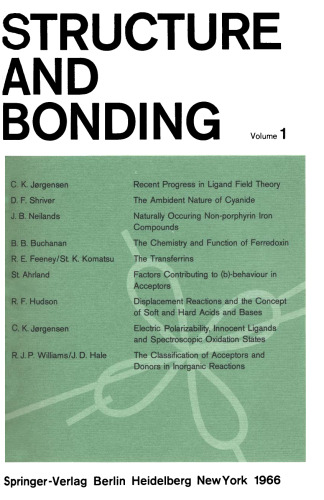 Structure And Bonding