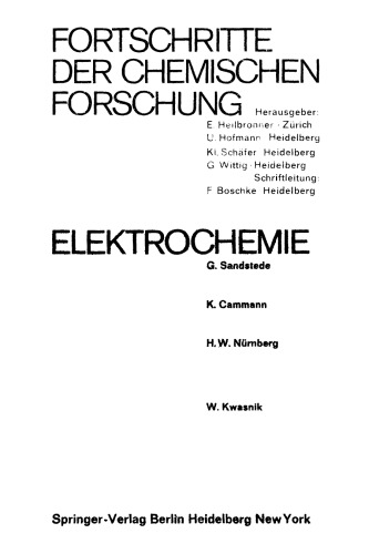 Elektrochemie