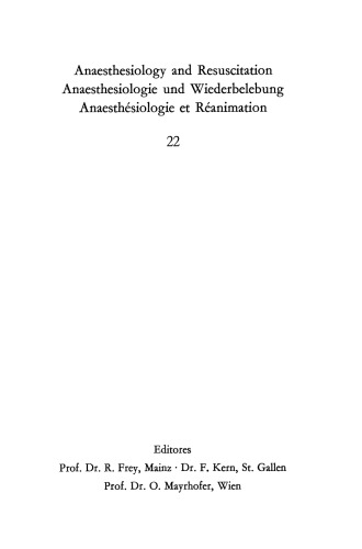 Ateminsuffizienz: Pathophysiologie, Klinik und Therapie der akuten Formen in der Chirurgie