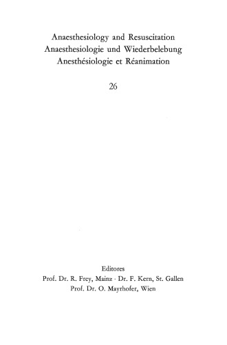 Örtliche Betäubung: Kopf und Hals