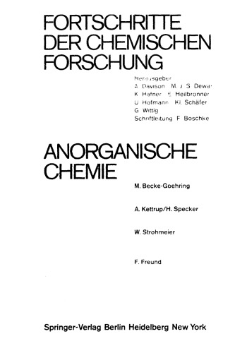 Anorganische Chemie