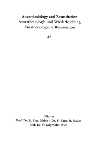 Der Narkoseapparat