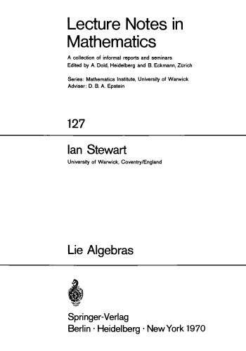 Lie Algebras