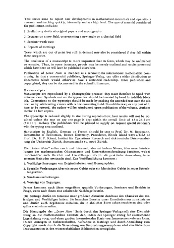 Mathematical Modeling for Industrial Processes