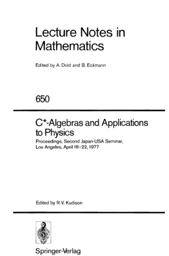 C-algebras and applications to physics